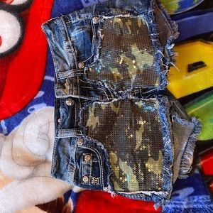 Miss me jeans shorts size 24